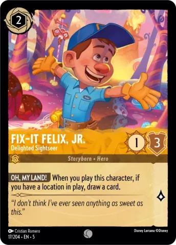 Fix-It Felix, Jr. - Delighted Sightseer · 17
