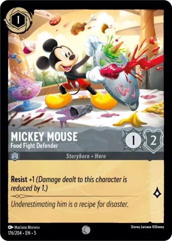 Mickey Mouse - Food Fight Defender · 176