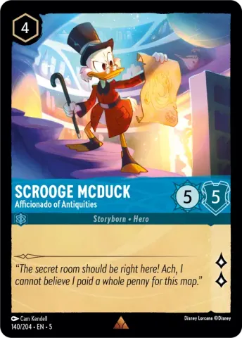 Scrooge McDuck - Afficionado of Antiquities · 140