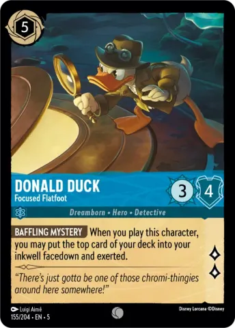 Donald Duck - Focused Flatfoot · 155
