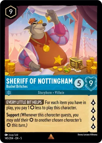 Sheriff of Nottingham - Bushel Britches · 145