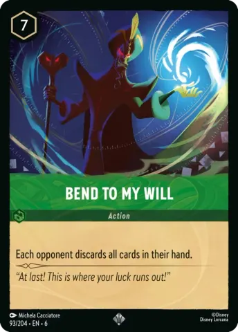 Bend to My Will · 93
