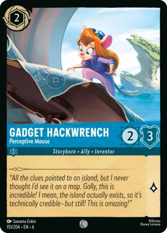 Gadget Hackwrench - Perceptive Mouse · 151