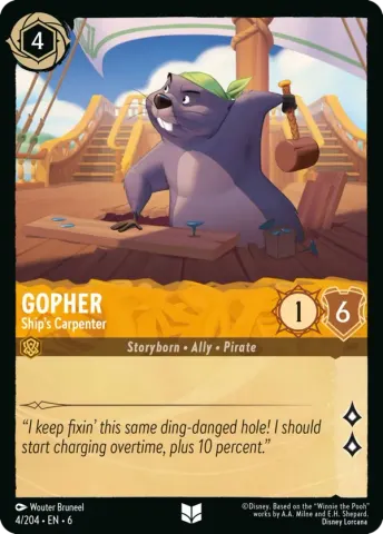 Gopher - Ship's Carpenter · 4