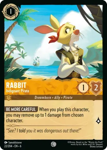 Rabbit - Indignant Pirate · 22