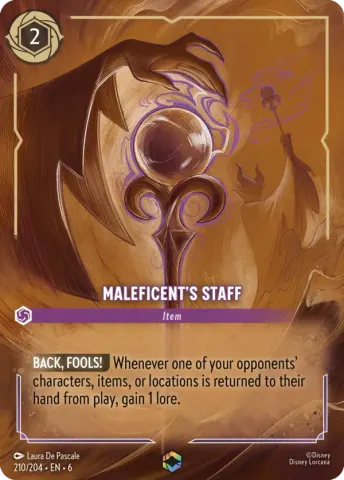 Maleficent's Staff · 210