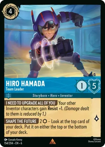 Hiro Hamada - Team Leader · 154