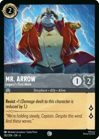 Mr. Arrow - Legacy's First Mate · 182