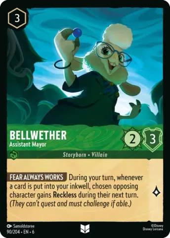 Bellwether - Assistant Mayor · 90