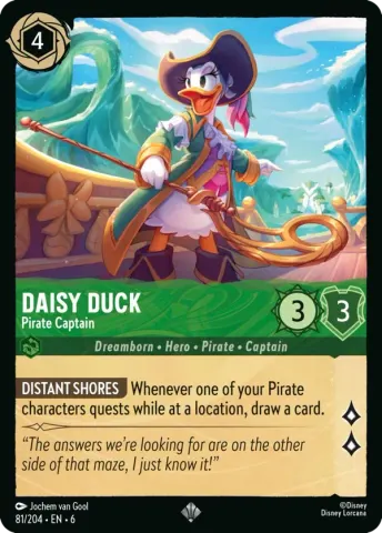 Daisy Duck - Pirate Captain · 81