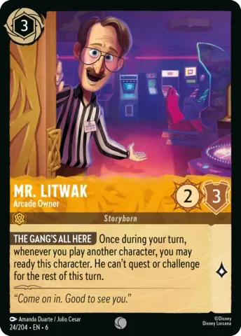 Mr. Litwak - Arcade Owner · 24