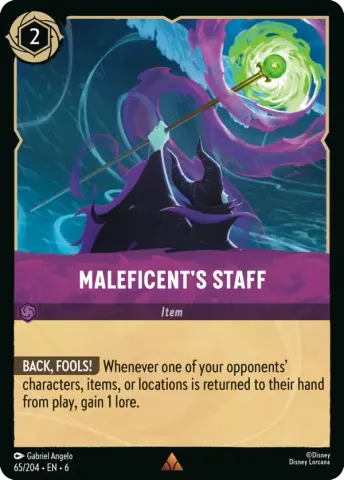Maleficent's Staff · 65