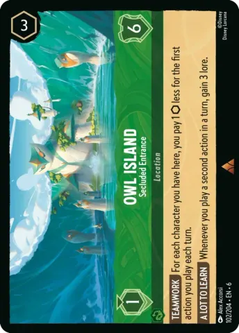 Owl Island - Secluded Entrance · 102