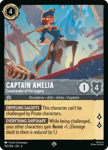 Captain Amelia - Commander of the Legacy · 192