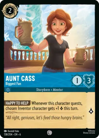 Aunt Cass - Biggest Fan · 138