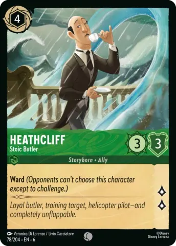 Heathcliff - Stoic Butler · 78