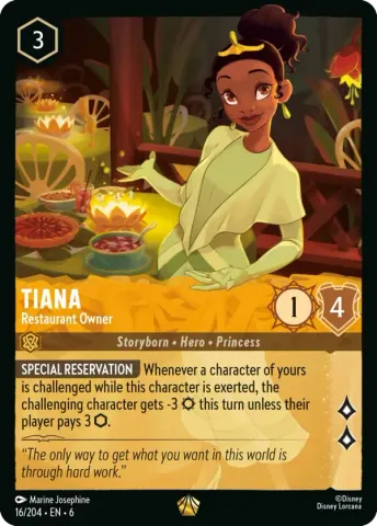 Tiana - Restaurant Owner · 16