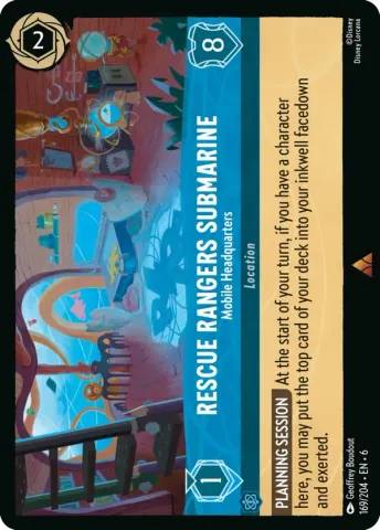 Rescue Rangers Submarine - Mobile Headquarters · 169