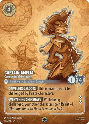 Captain Amelia - Commander of the Legacy · 221