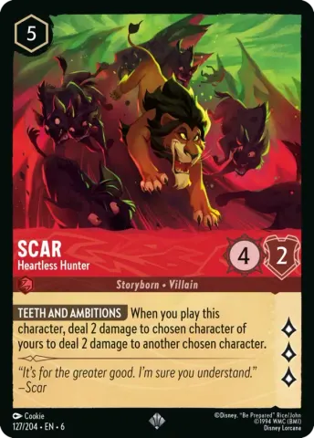 Scar - Heartless Hunter · 127
