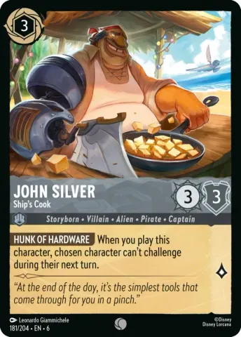 John Silver - Ship's Cook · 181
