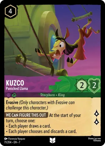 Kuzco - Panicked Llama · 71