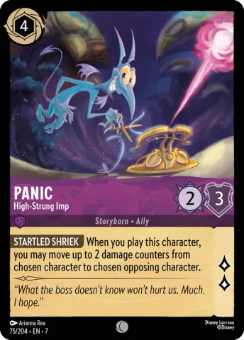 Panic - High-Strung Imp · 75