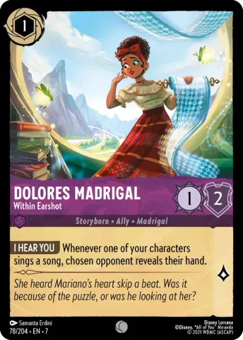 Dolores Madrigal - Within Earshot · 78