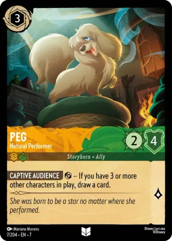 Peg - Natural Performer · 7