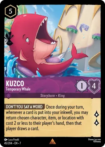 Kuzco - Temporary Whale · 45