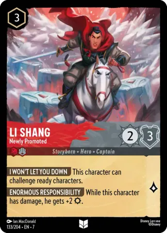 Li Shang - Newly Promoted · 133