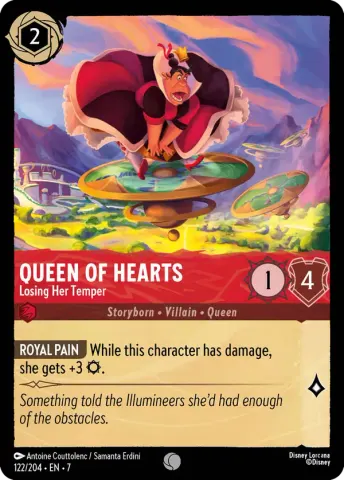 Queen of Hearts - Losing Her Temper · 122