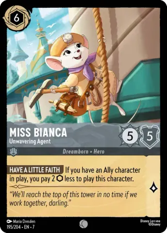 Miss Bianca - Unwavering Agent · 195
