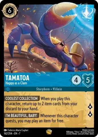 Tamatoa - Happy as a Clam · 162