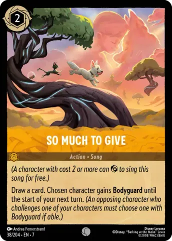 So Much to Give · 38