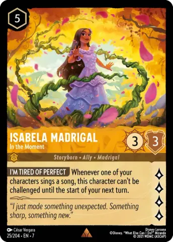 Isabela Madrigal - In the Moment · 25