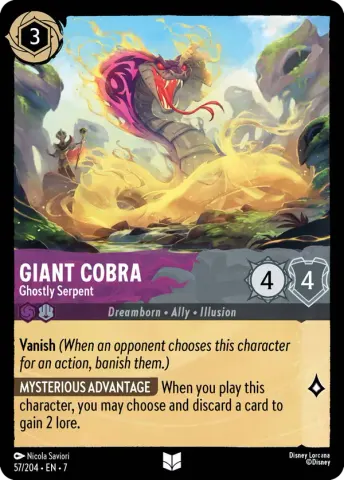 Giant Cobra - Ghostly Serpent · 57