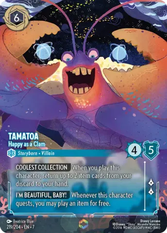 Tamatoa - Happy as a Clam · 219