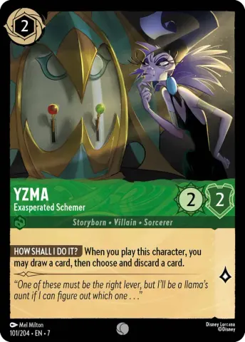 Yzma - Exasperated Schemer · 101
