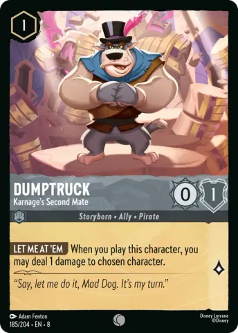 Dumptruck - Karnage's Second Mate · 185