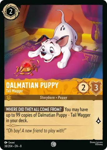 Dalmatian Puppy - Tail Wagger · 38