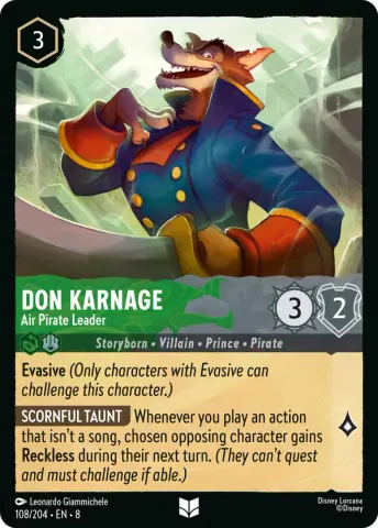 Don Karnage - Air Pirate Leader · 108