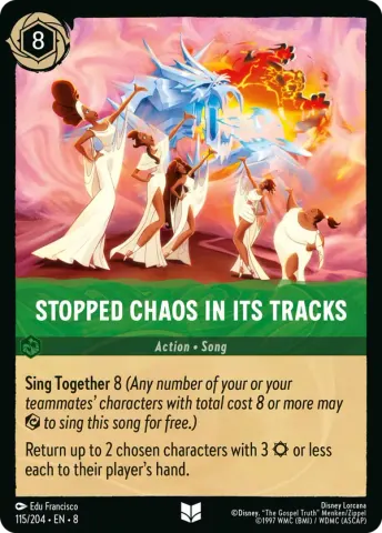 Stopped Chaos in Its Tracks · 115