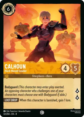Calhoun - Hard-Nosed Leader · 32