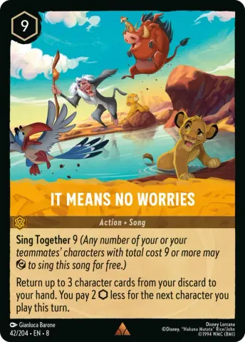 It Means No Worries · 42