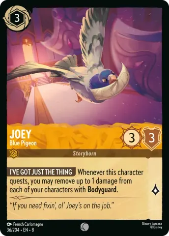 Joey - Blue Pigeon · 36