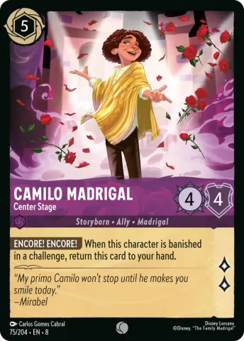 Camilo Madrigal - Center Stage · 75