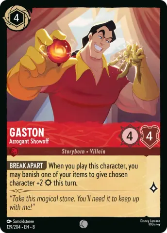 Gaston - Arrogant Showoff · 129