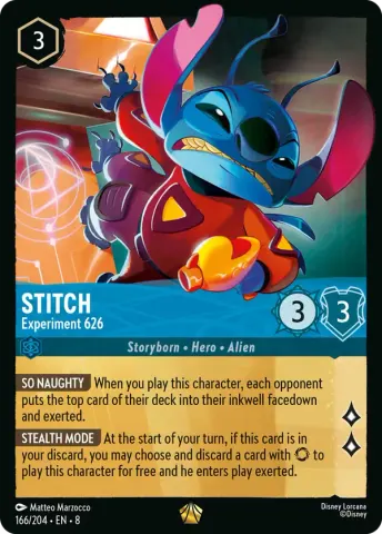 Stitch - Experiment 626 · 166