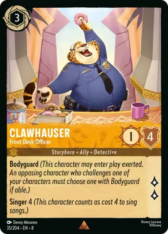 Clawhauser - Front Desk Officer · 35